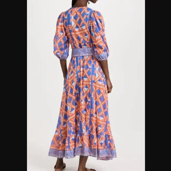 Marea House Dress in Grecian Geo Size XS - Picture 2 of 6